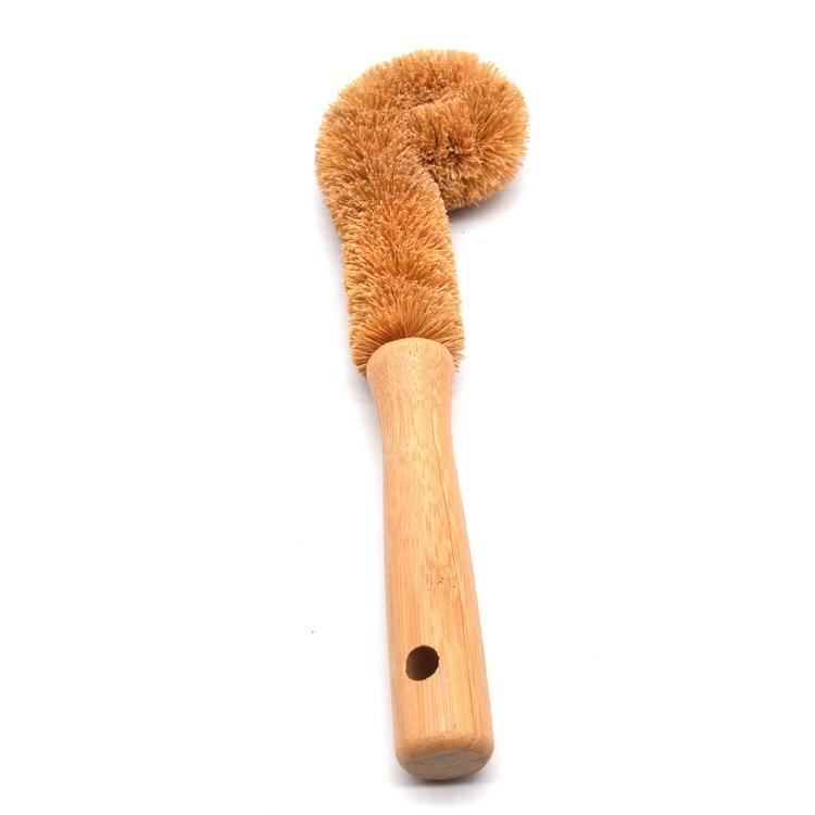 Bamboo Sisal Bottle Brush