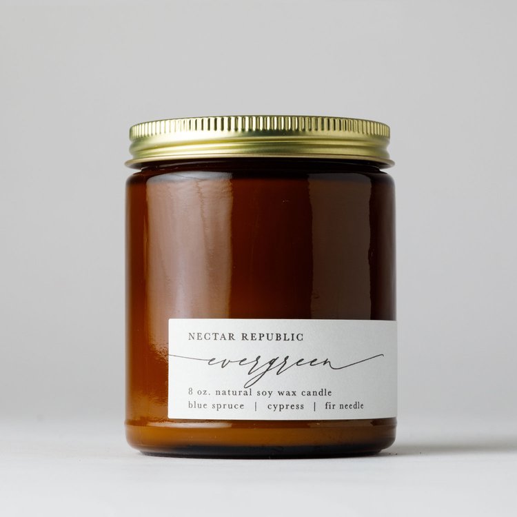 Evergreen Jar Soy Candle
